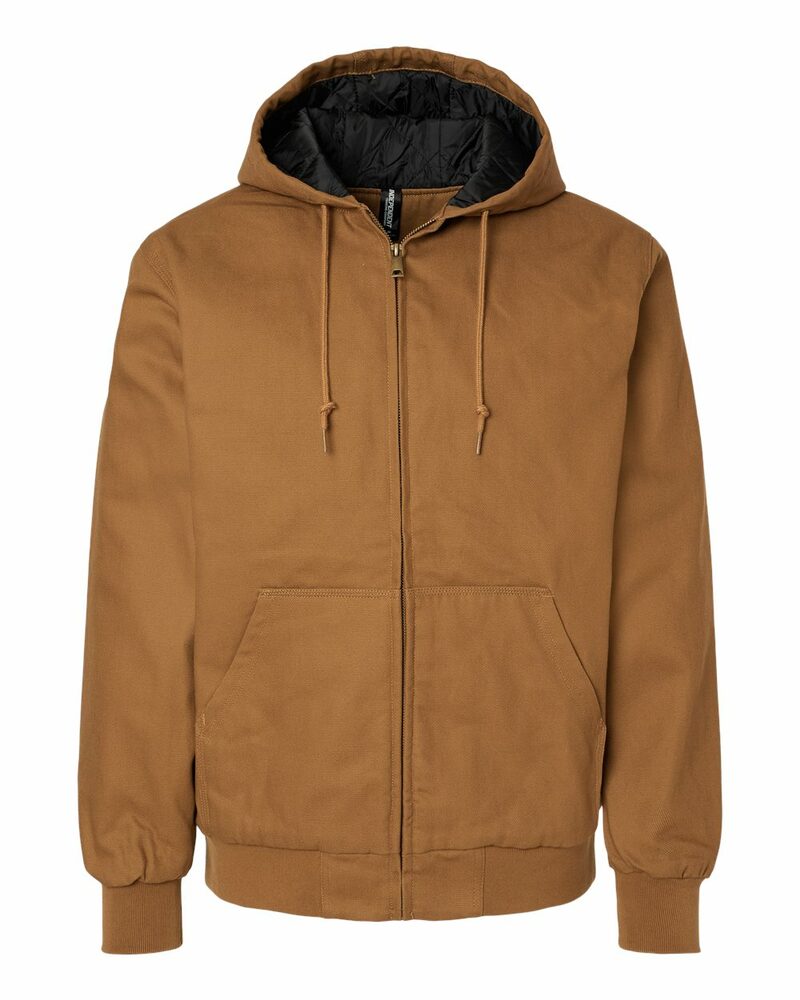 Independent Trading Co. EXP550Z Insulated Canvas Workwear Jacket Front Fullsize"