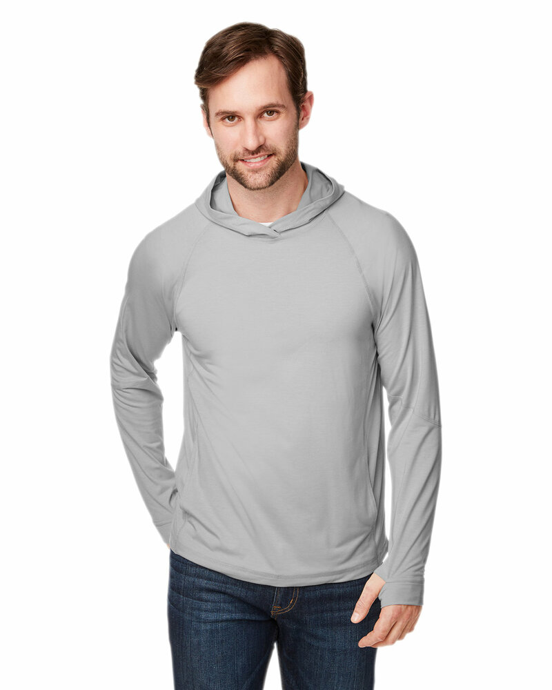 North End NE105 Unisex JAQ Stretch Performance Hoodie Front Fullsize"
