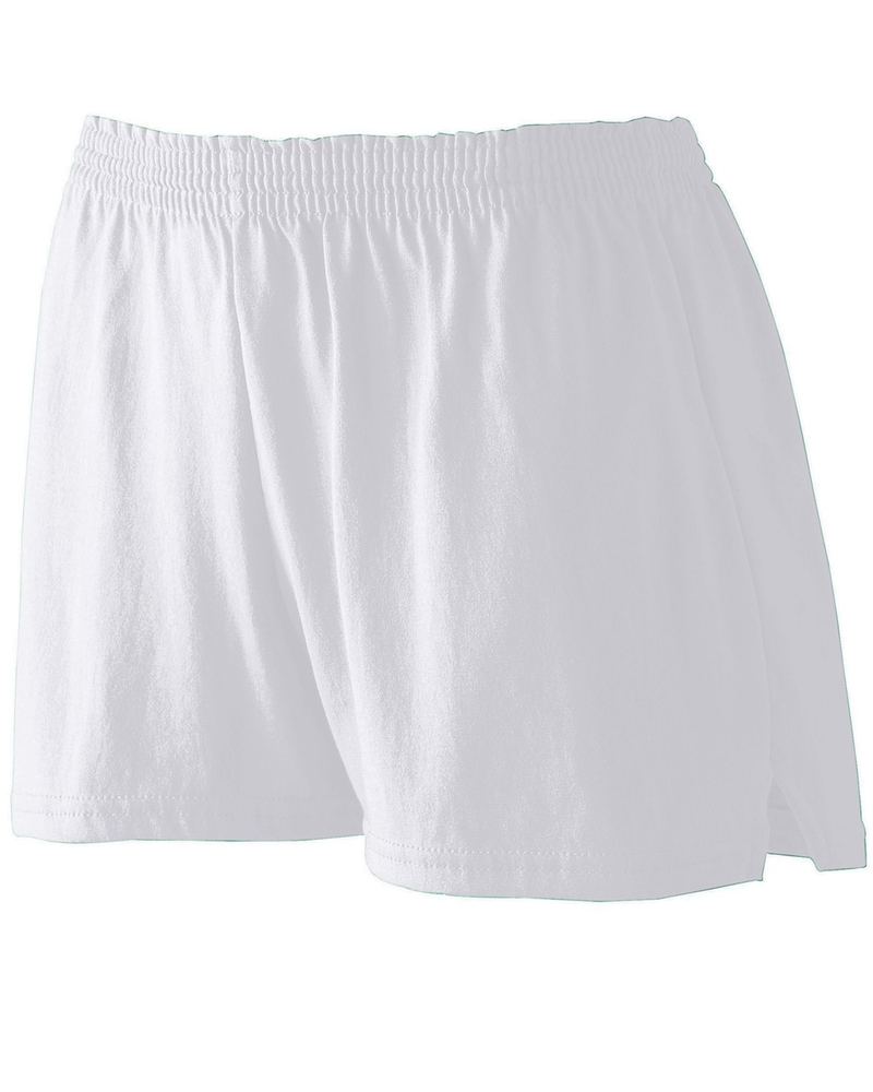 augusta sportswear 988 girls jersey shorts Front Fullsize