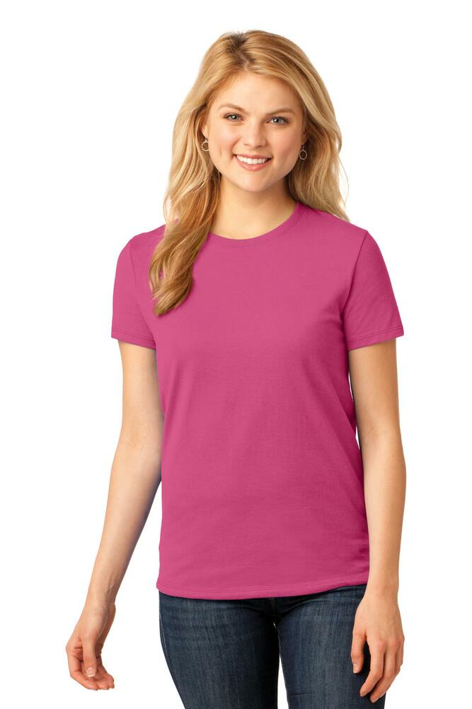 Port & Company LPC54 Ladies Core Cotton Tee Front Fullsize"