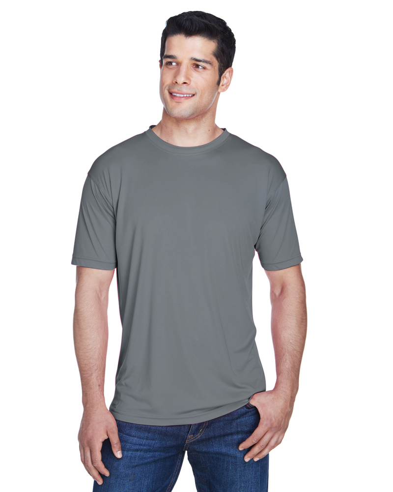 UltraClub 8420 Men's Cool & Dry Sport Performance Interlock T-Shirt Front Fullsize"