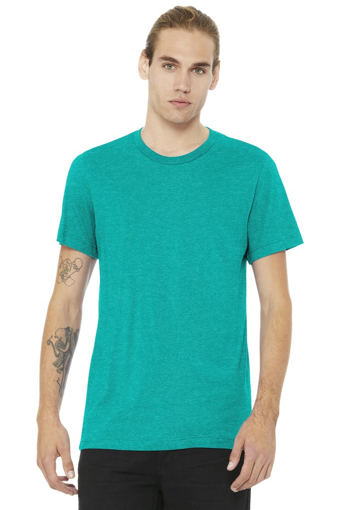Bella + Canvas 3001CVC Unisex Heather CVC T-Shirt Front Fullsize"