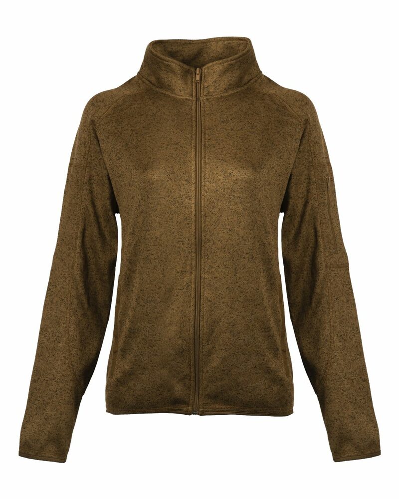 Burnside 5901 Ladies' Sweater Knit Jacket Front Fullsize"