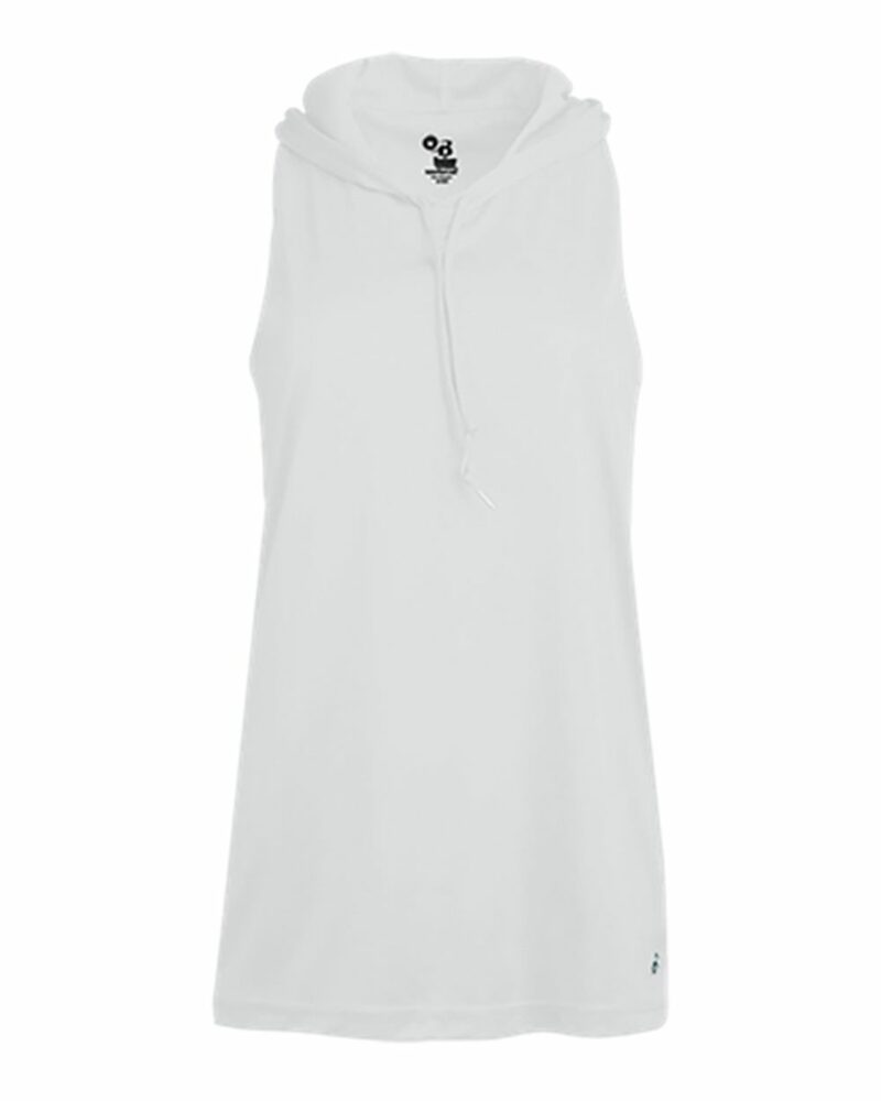 Badger Sport 4111 B Core Women's Racerback Hood Tank Front Fullsize"