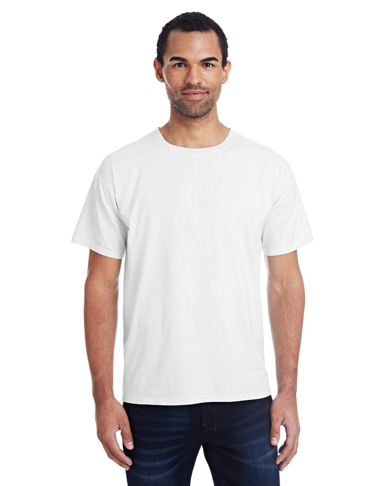 comfortwash by hanes gdh100 men's 5.5 oz., 100% ringspun cotton garment-dyed t-shirt Front Fullsize