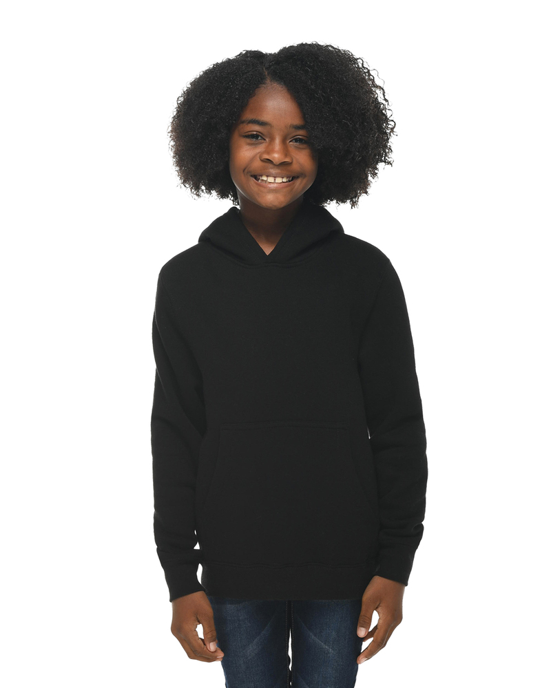 lane seven ls1401y youth premium pullover hooded sweatshirt Front Fullsize