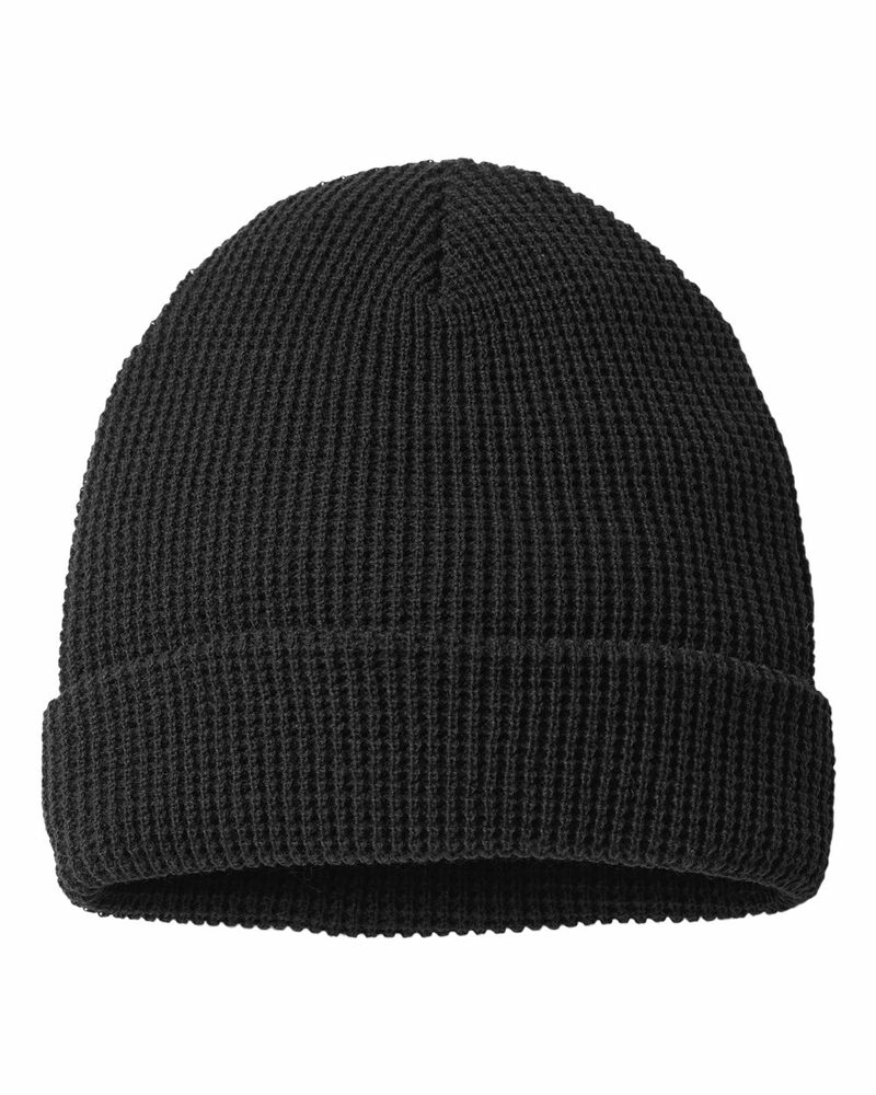 richardson 146r waffle cuffed beanie Front Fullsize