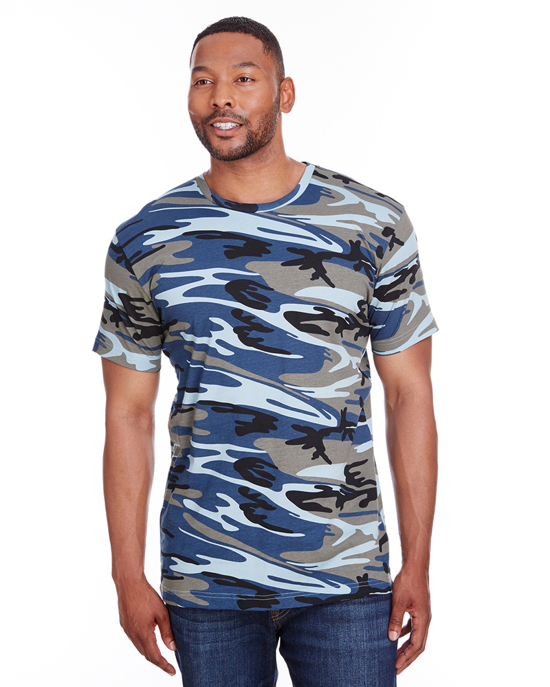 Code Five 3907 Men's Camo T-Shirt Front Fullsize"