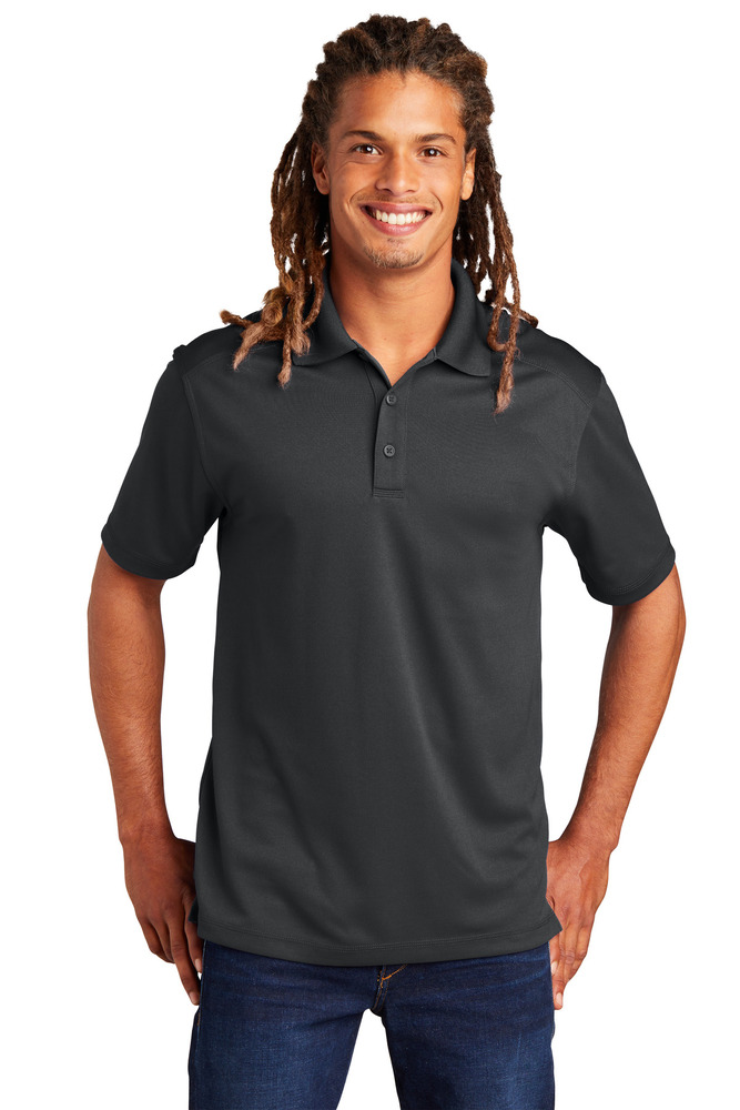 sport-tek st680 posicharge ® micro-mesh polo Front Fullsize