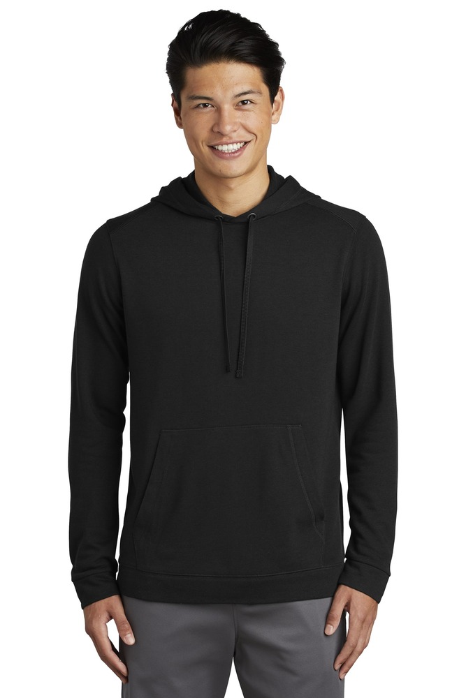 Sport-Tek ST296 PosiCharge ® Tri-Blend Wicking Fleece Hooded Pullover Front Fullsize"