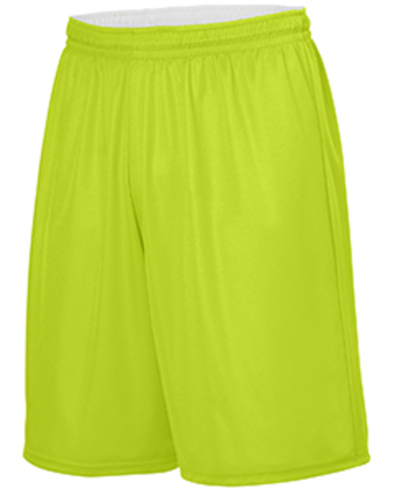 Augusta Sportswear 1407 Youth Reversible Wicking Shorts Front Fullsize"