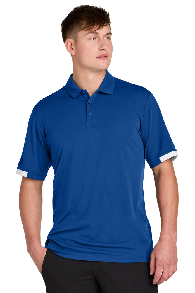 Sport-Tek ST444 Club Colorblock Polo Front Fullsize"