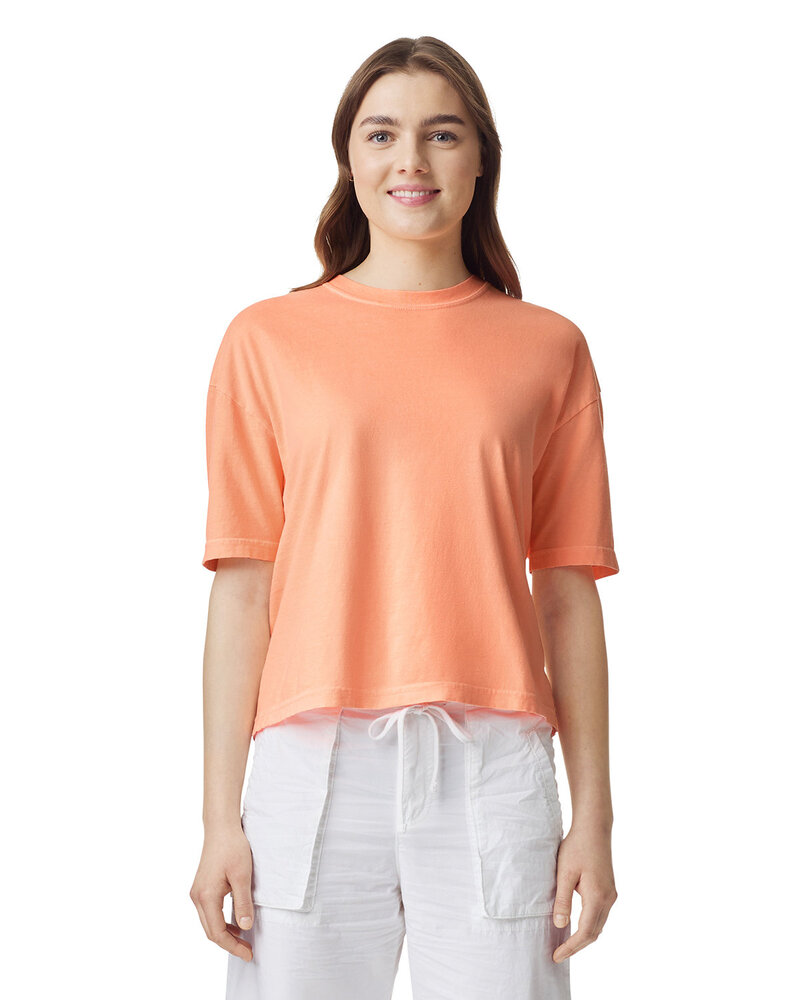 Comfort Colors 3023CL Ladies' Heavyweight Cropped T-Shirt Front Fullsize"