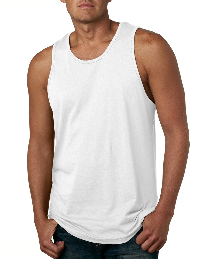 Next Level 3633 Men's Cotton Tank Front Fullsize"