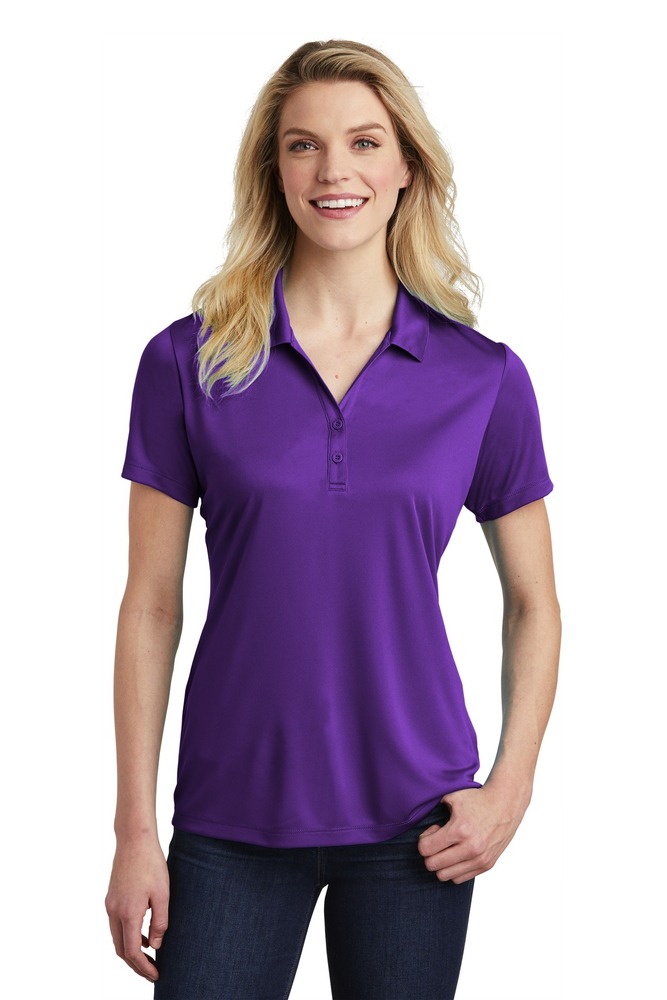 sport-tek lst550 women's posicharge ® competitor ™ polo Front Fullsize