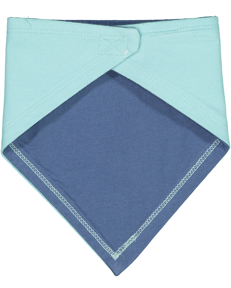 rabbit skins rs1012 infant premium jersey bandana bib Front Fullsize