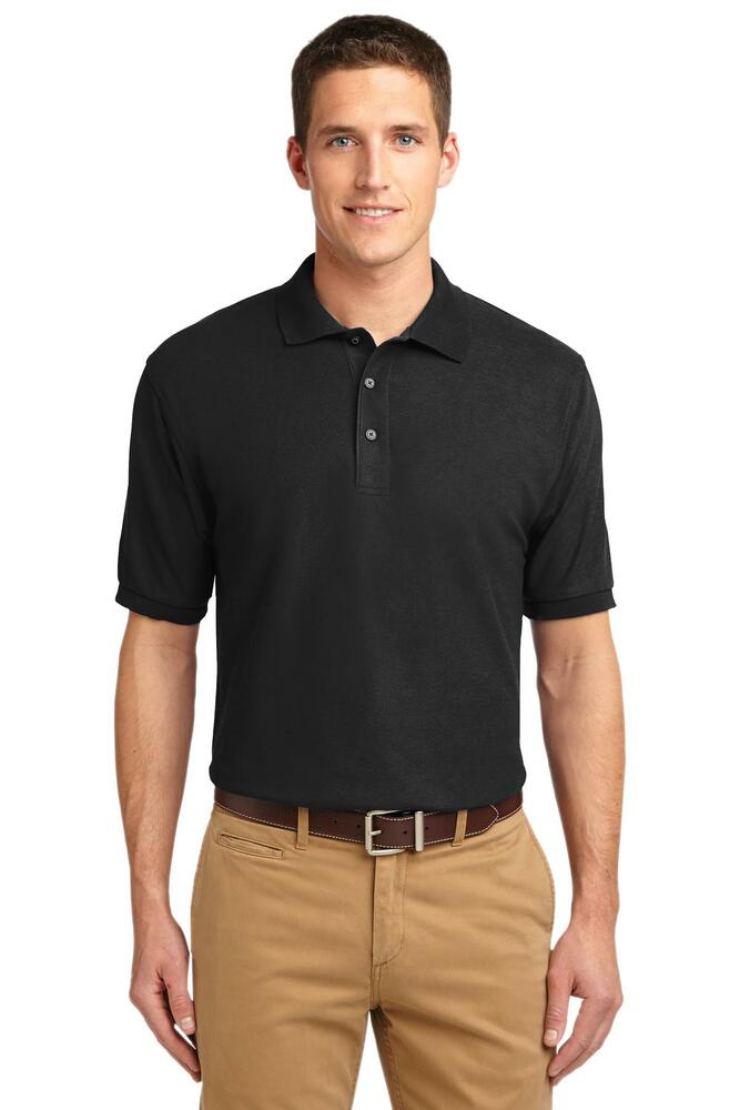 port authority k500 silk touch™ polo Front Fullsize