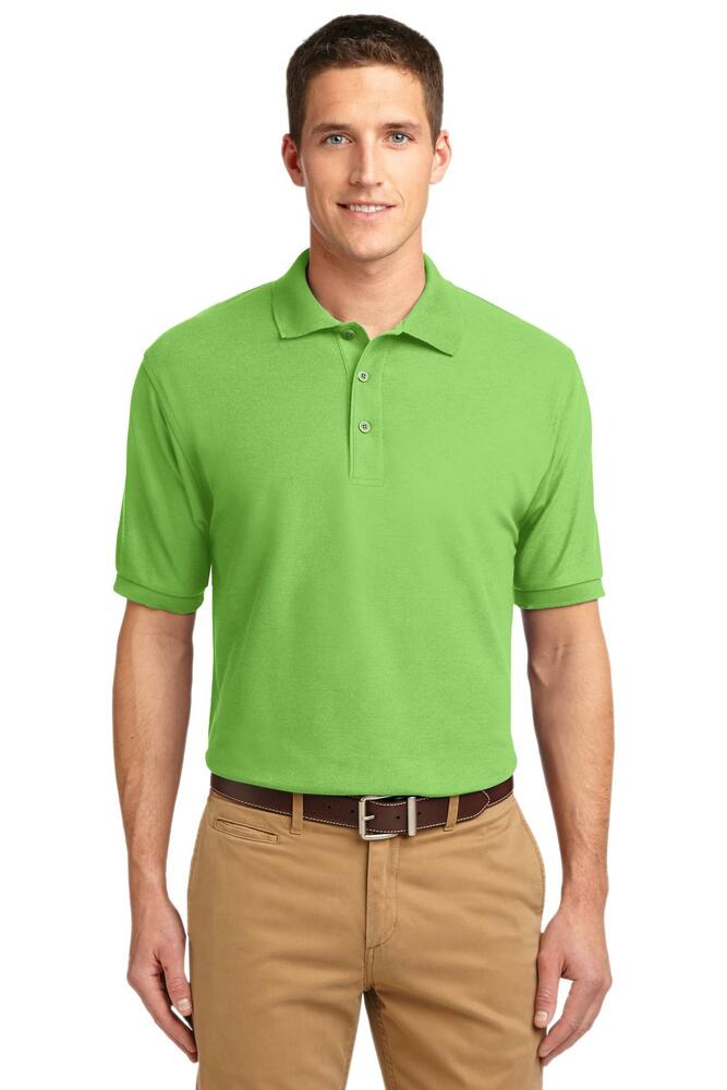 Port Authority K500 Silk Touch™ Polo Front Fullsize"