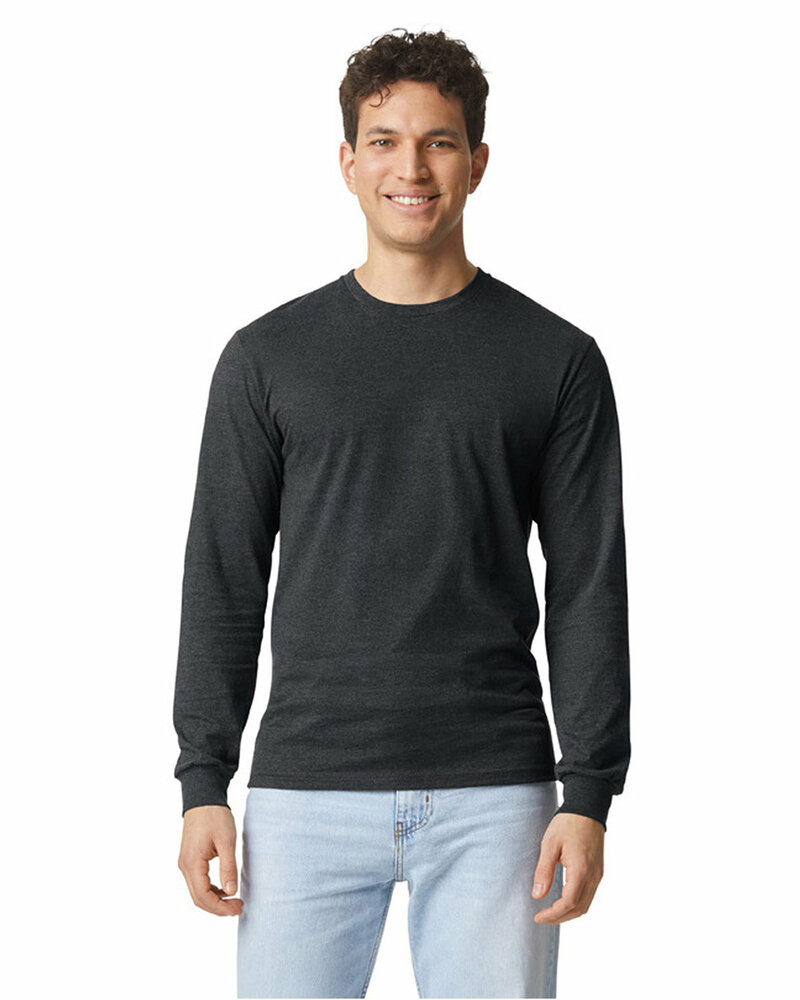 gildan g674 unisex softstyle cvc long sleeve t-shirt Front Fullsize