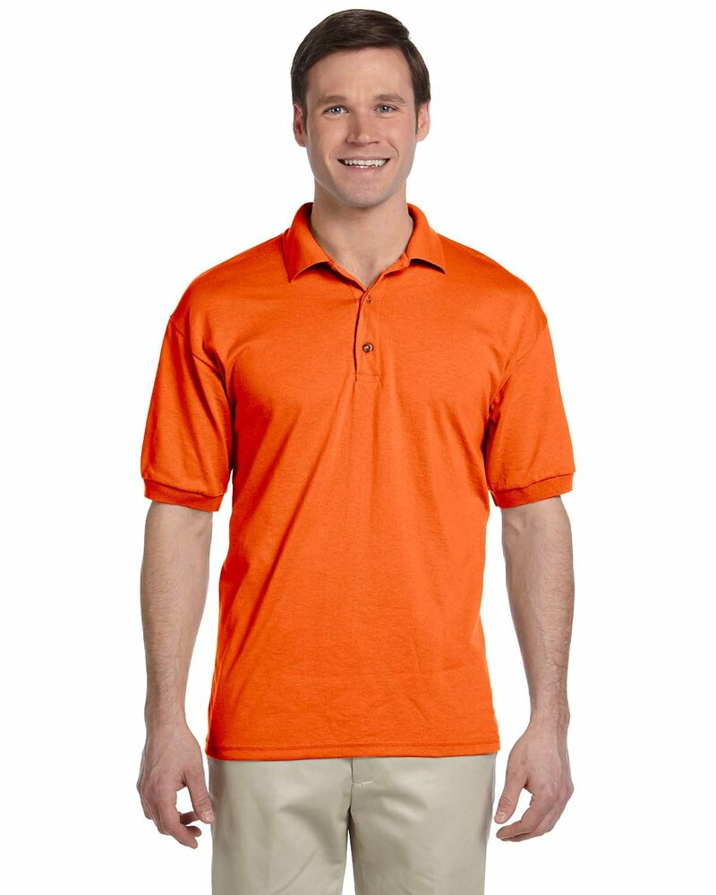 Gildan G880 Adult 6 oz. 50/50 Jersey Polo Front Fullsize"
