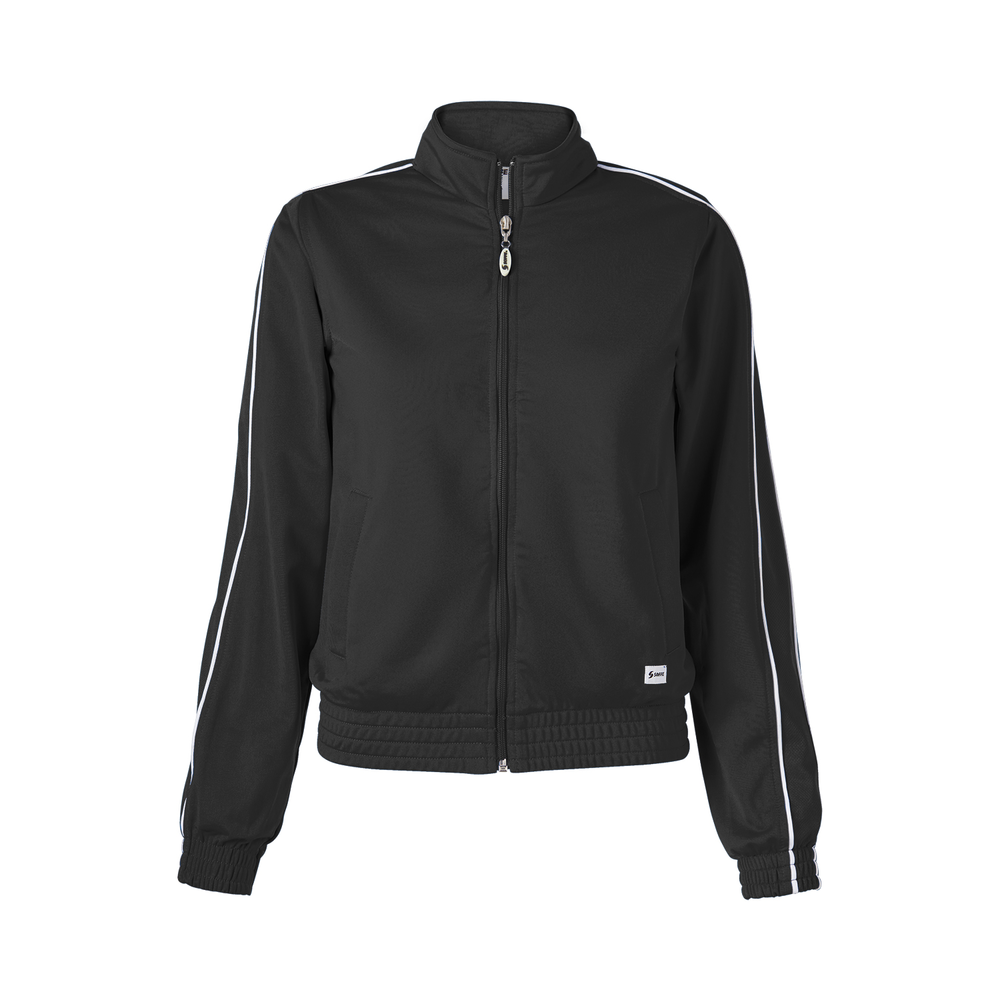 soffe 3265v women's classic warmup jacket Front Fullsize