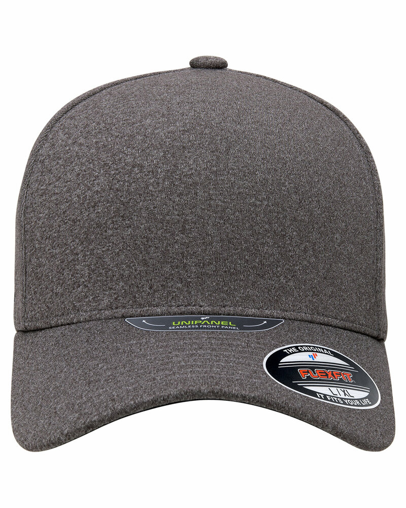 flexfit 5577up adult unipanel melange hat Front Fullsize