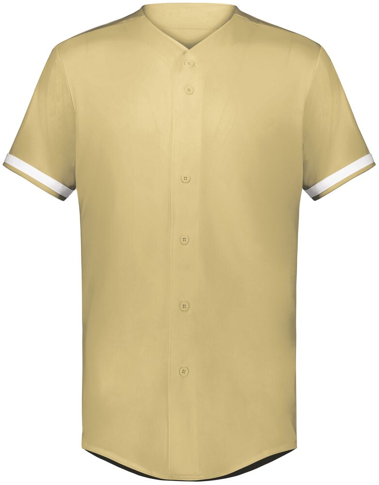Augusta Sportswear 6910 Youth Cutter+ Full Button Baseball Jersey Front Fullsize"