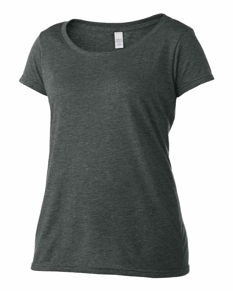 Tultex 0243TC Ladies' Scoop Blend Tee Front Fullsize"