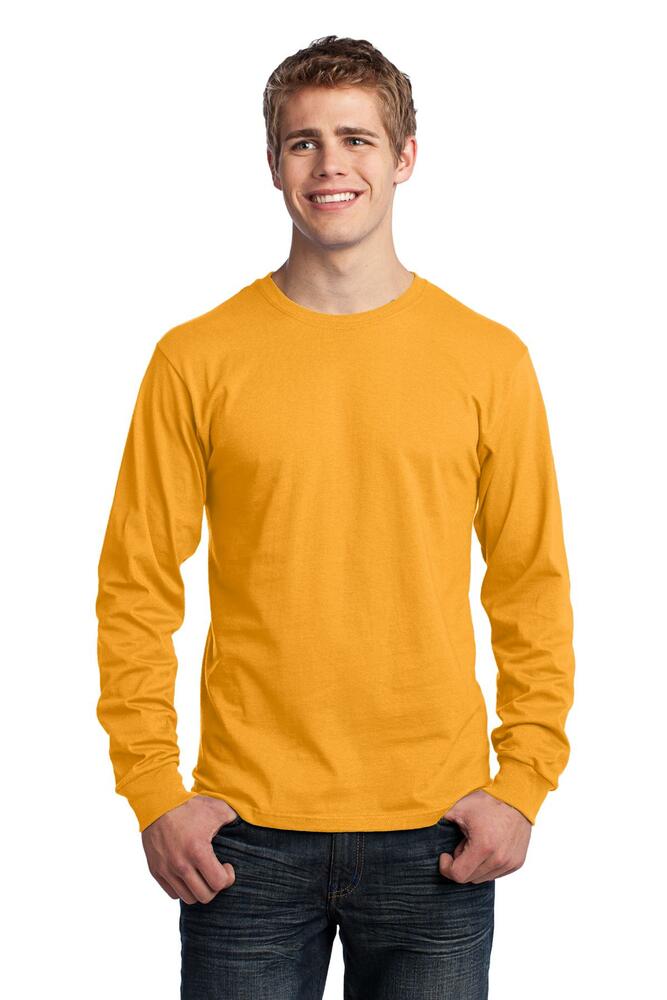Port & Company PC54LS Long Sleeve Core Cotton Tee Front Fullsize"