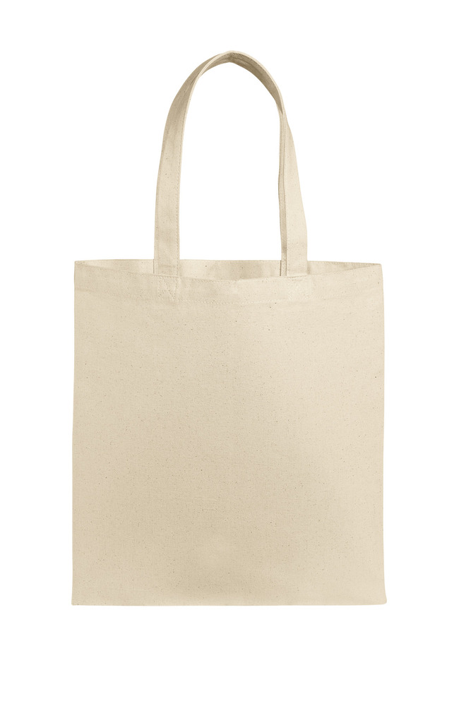 port authority bg420 eco blend canvas tote Front Fullsize