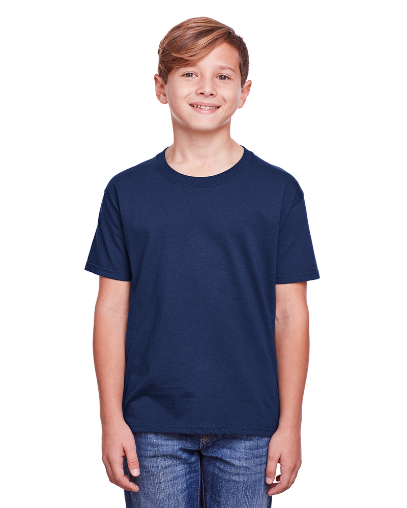 fruit of the loom ic47br youth iconic™ t-shirt Front Fullsize