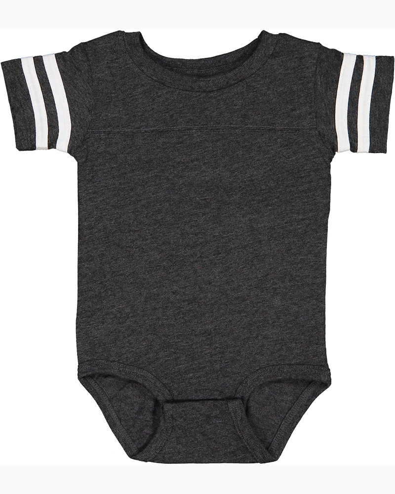 rabbit skins 4437 infant football bodysuit Front Fullsize