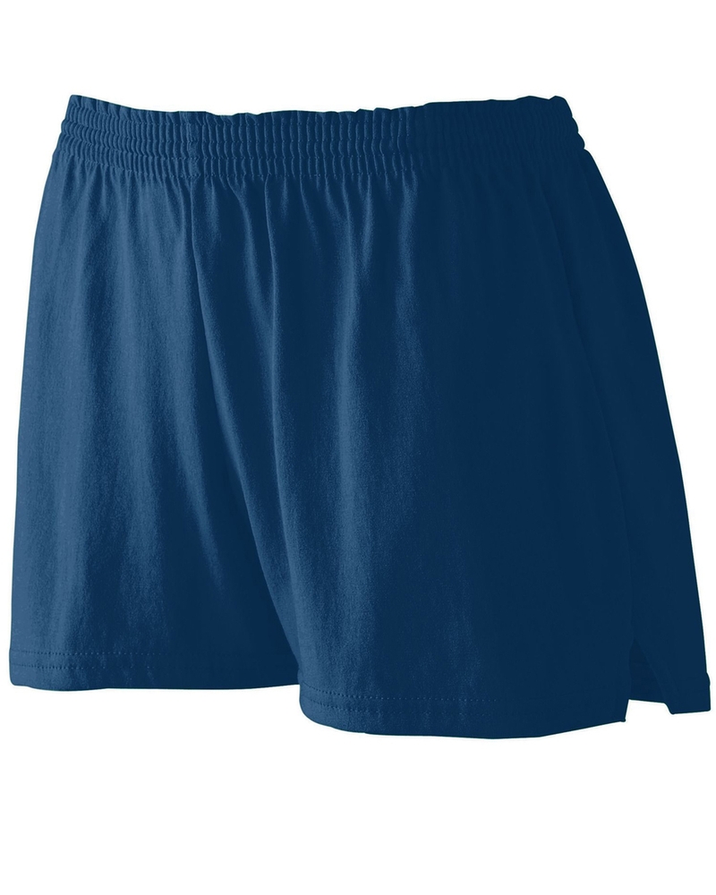 Augusta Sportswear 987 Ladies Junior Fit Jersey Shorts Front Fullsize"