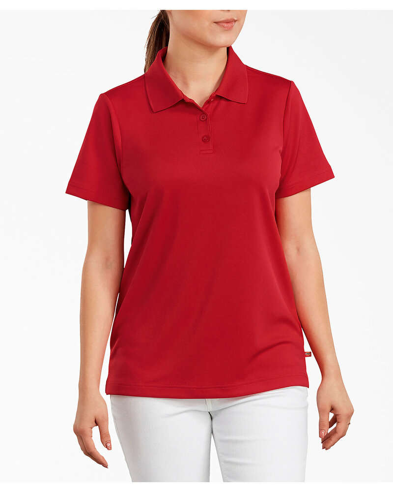 dickies fs5599 ladies' performance polo shirt Front Fullsize