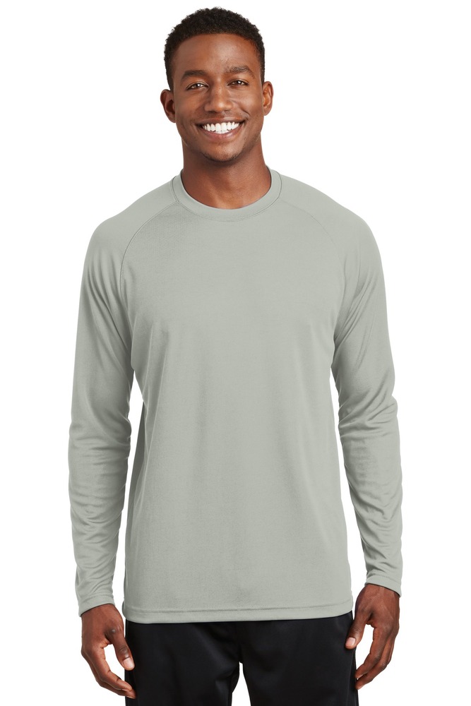 Sport-Tek T473LS | Dry Zone ® Long Sleeve Raglan T-Shirt | ShirtSpace