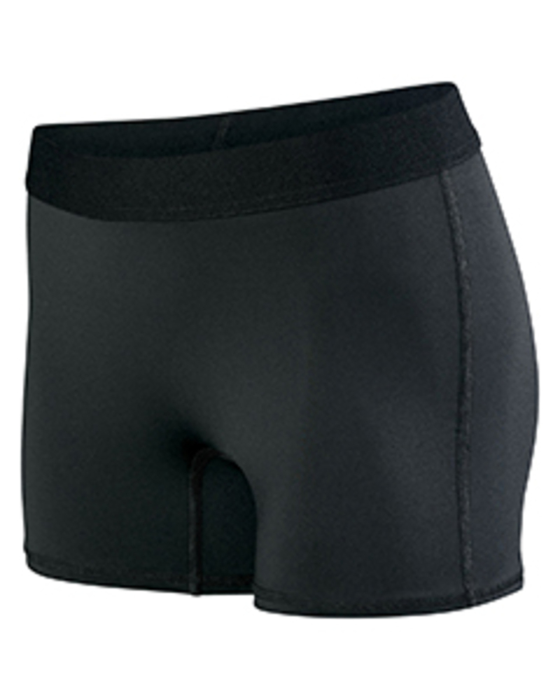 augusta sportswear ag2625 ladies hyperform fitted shorts Front Fullsize