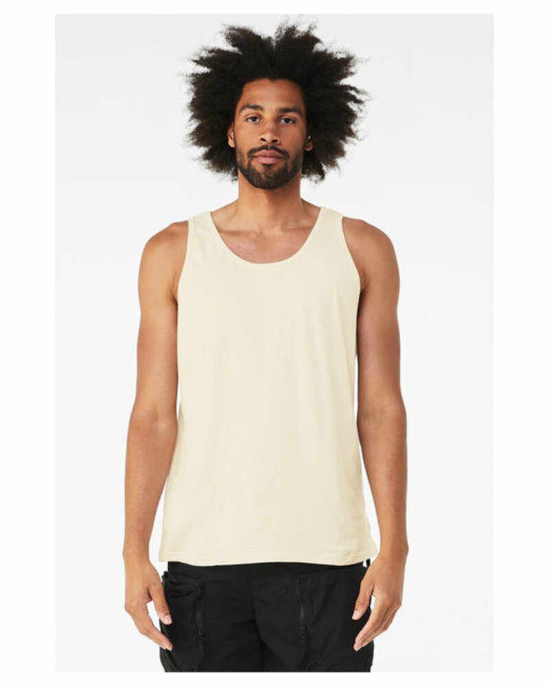 Bella + Canvas 3480 Unisex Jersey Tank Front Fullsize"