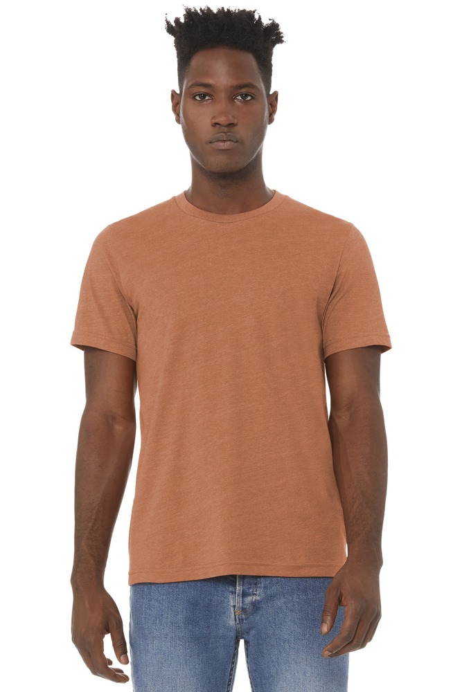 Bella + Canvas 3001CVC Unisex Heather CVC T-Shirt Front Fullsize"