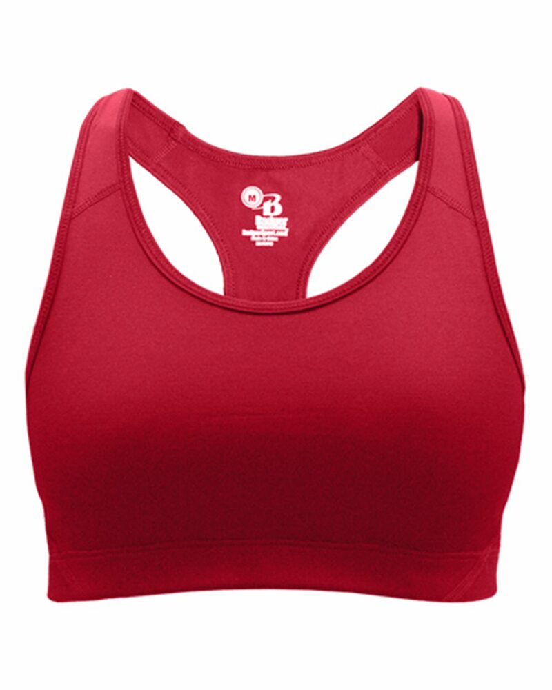 Badger Sport 2636 B Sport Girls' Bra Top Front Fullsize"
