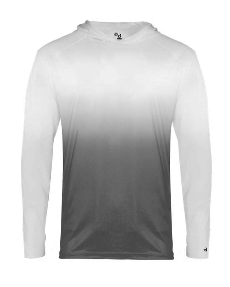 Badger Sport 2205 Ombre Hood Youth Tee Front Fullsize"