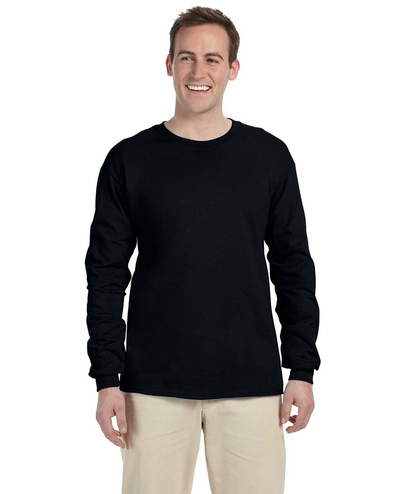 Gildan G240 100% Cotton Long Sleeve T-Shirt Front Fullsize"