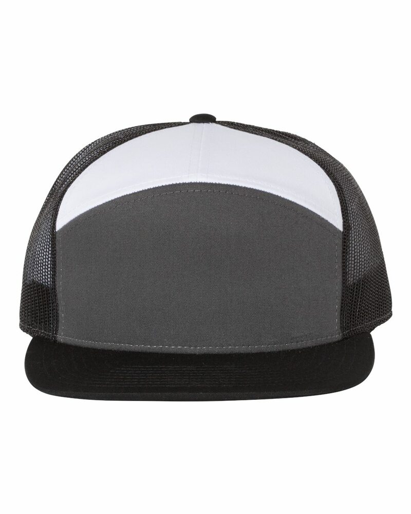 richardson 168 seven-panel trucker cap Front Fullsize