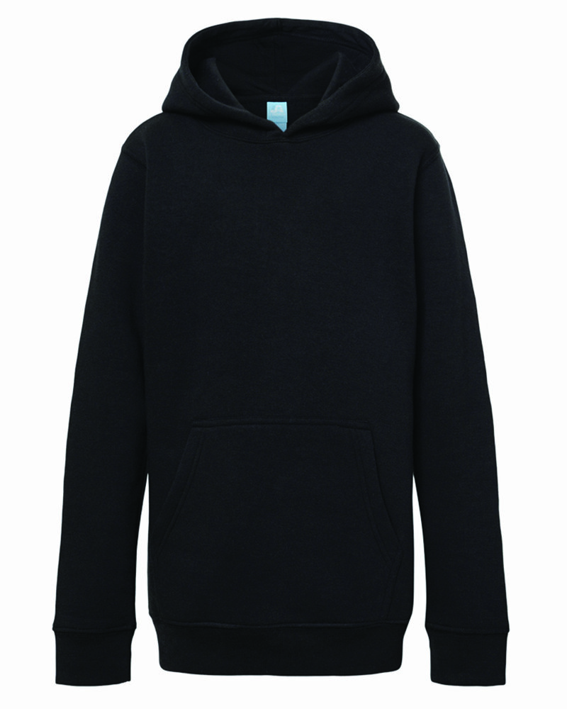 j america 8880ja youth triblend pullover hooded sweatshirt Front Fullsize
