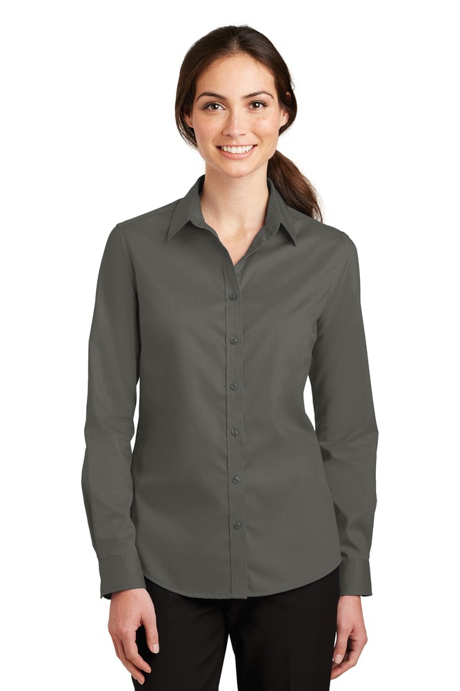 Port Authority L663 Ladies SuperPro ™ Twill Shirt Front Fullsize"