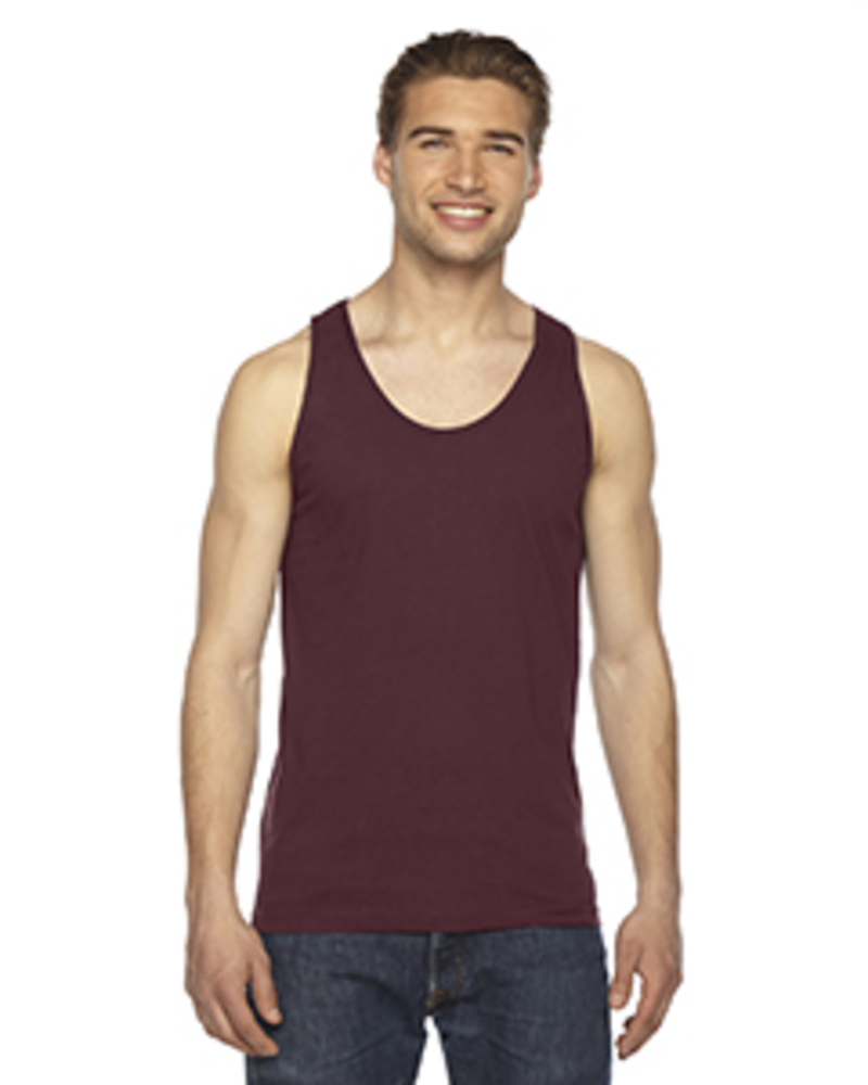 American Apparel 2408 Unisex Fine Jersey Tank Front Fullsize"
