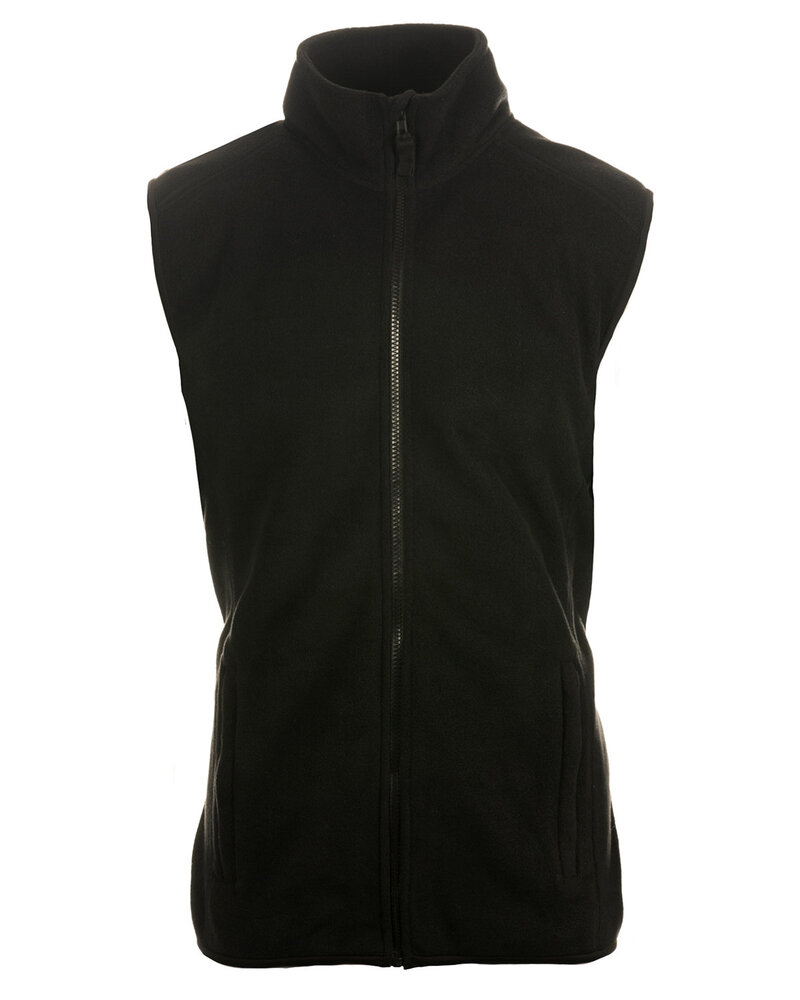 Burnside B3012 Men's Polar Fleece Vest Front Fullsize"
