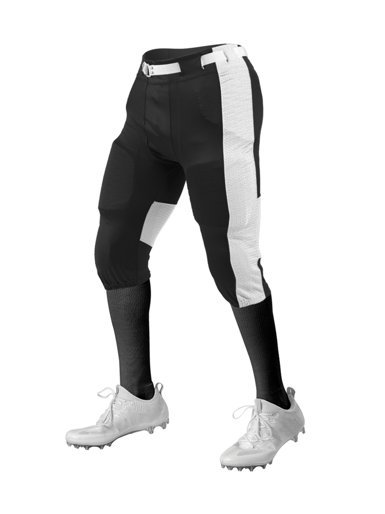 Alleson Athletic A00343 Youth Press Football Pants Front Fullsize"