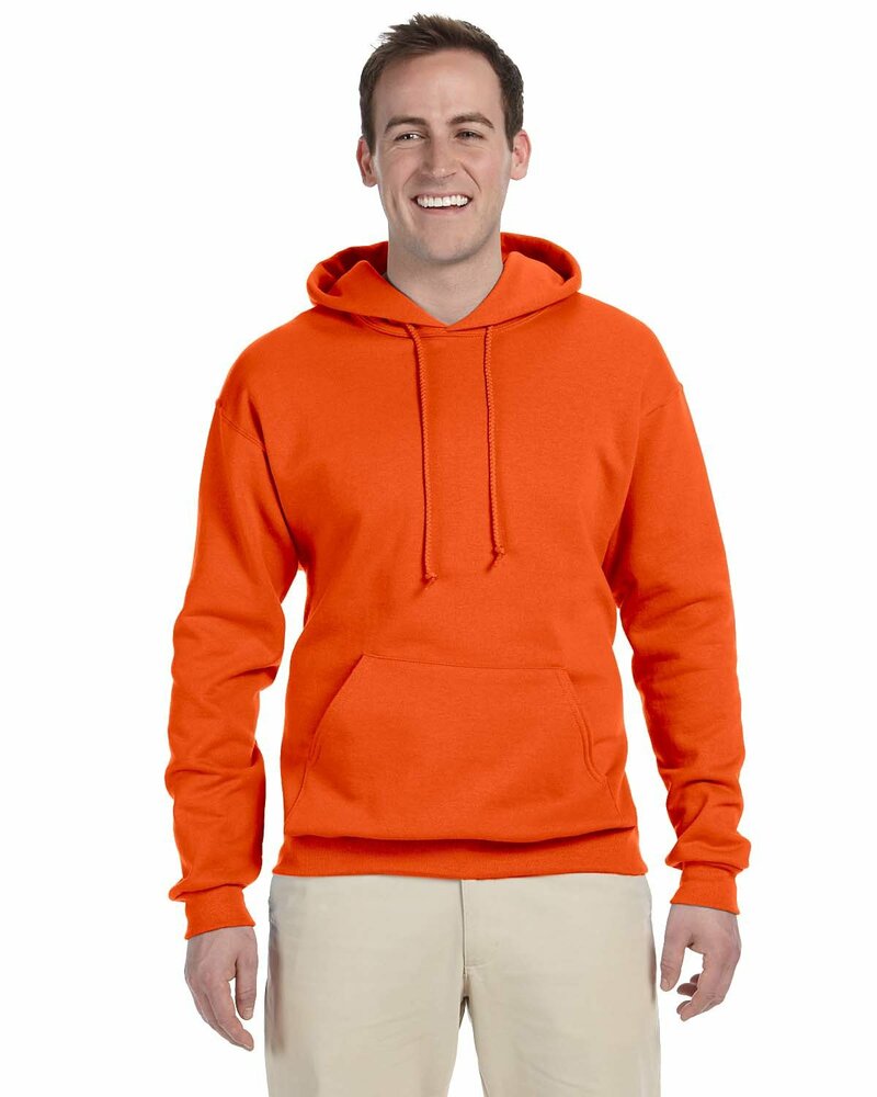 jerzees 996 adult nublend® fleece pullover hooded sweatshirt Front Fullsize