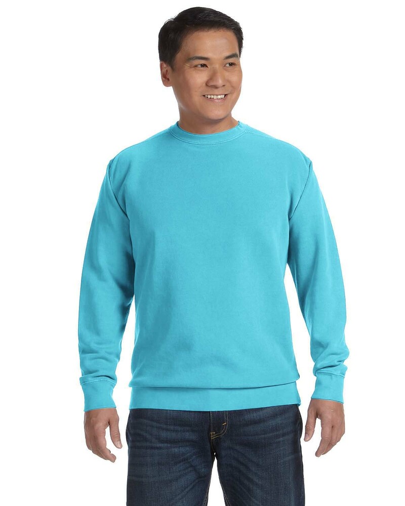 comfort colors 1566 adult crewneck sweatshirt Front Fullsize