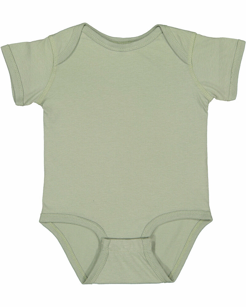Rabbit Skins 4424 Infant Fine Jersey Bodysuit Front Fullsize"